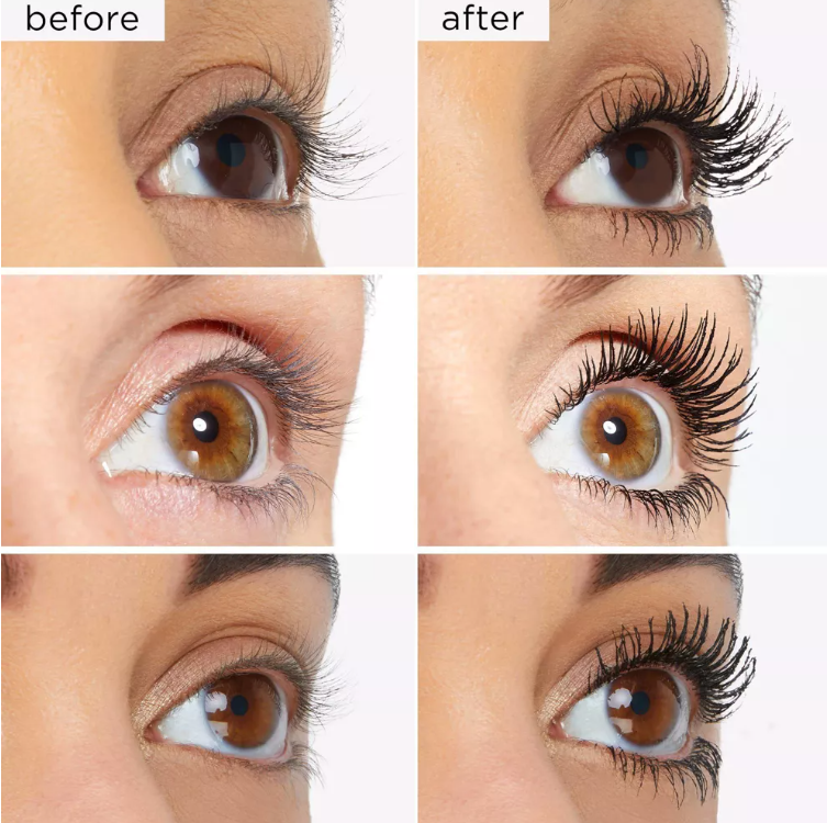 tarte Tubing Mascara Before - After