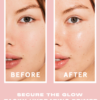 Before - after Secure The Glowtacky Hydrating Primer