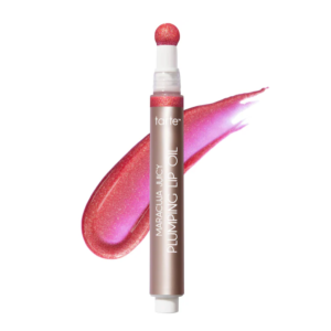 Maracuja juicy plumping lip oil shimmer finish
