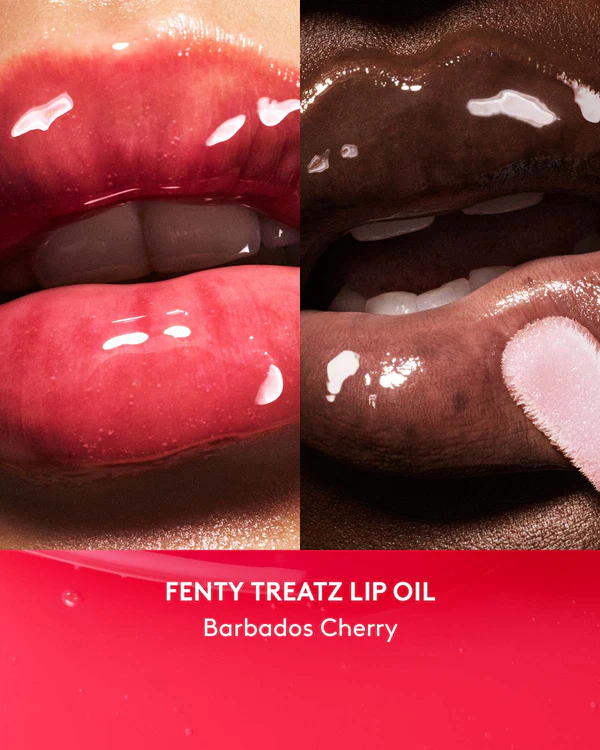 Fenty Treatz Hydrating + Strengthening Lip Oil in Barbados Cherry
