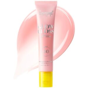 Glow Gloss SPF 40 Lip Balm with Peptides and Shea Butter
