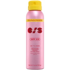 On 'Til Dawn Mattifying Sunscreen Makeup Setting Spray SPF 28