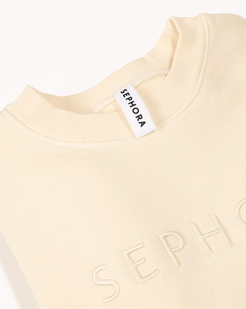 SEPHORA Embroidered Crewneck Sweatshirt