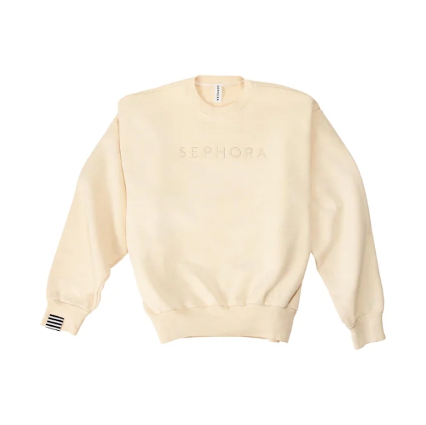 SEPHORA The Merch Shop Embroidered Crewneck Sweatshirt