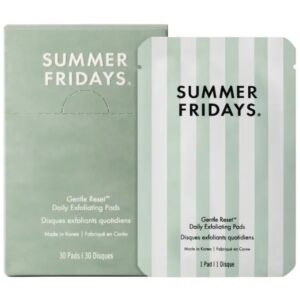 Gentle Reset Daily Exfoliating Pads to Smooth + Minimize Pores with AHAs