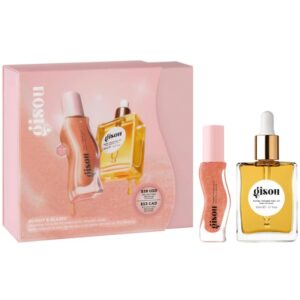 Glossy & Glazed Hair & Lip Oil Gift Set
