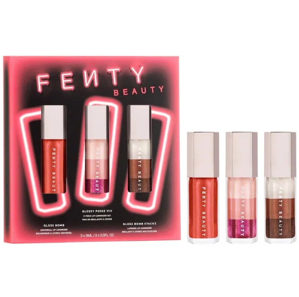 Glossy Posse VIII 3-Piece Lip Luminizer Set