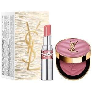 YSL Iconic Pink Make Me Blush & Loveshine Lip Oil Stick Set