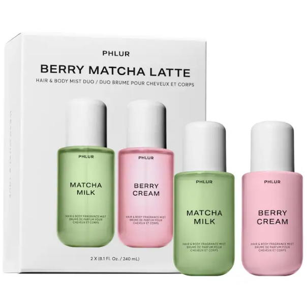 Berry Matcha Latte Set