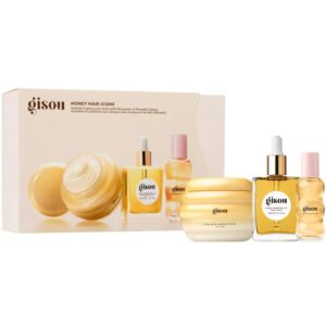 Honey Hair Icons Set