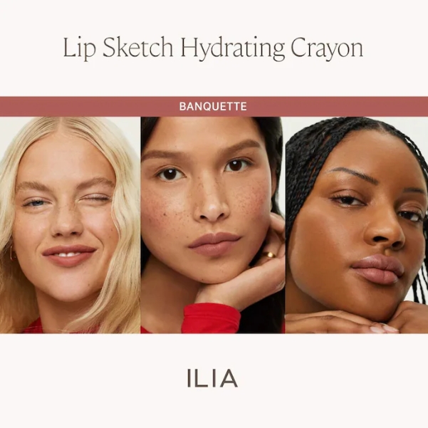ILIA Lip Sketch Hydrating Crayon en Banquette