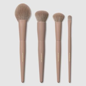 Iced Mocha 4-Piece Face Brush Set