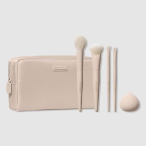Oat Latte 5-Piece Face & Eye Brush Set