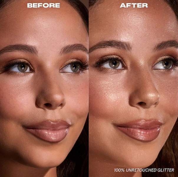 One Size On 'Til Dawn Waterproof Glitter Setting Spray - Brown Sugar