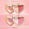 Pillow Talk Beauty Soulmates Airbrush Flawless Finish Brightening and Blush Powder Palette