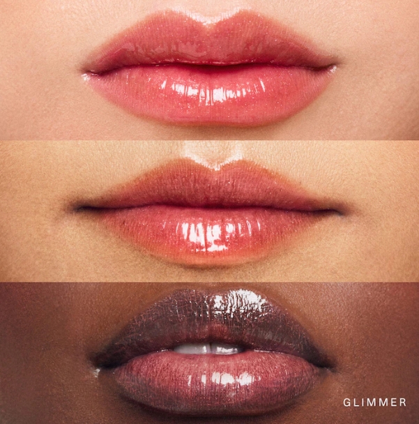 Rare Beauty Positive Light Luminizing Lip Gloss in Glimmer