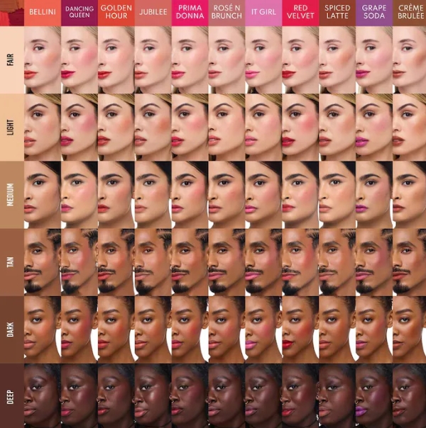 Yummy Skin Blurring Balm Powder Flushed - Matte Color for Cheek & Lip