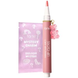 maracuja juicy lip plumping peptide gloss with charm